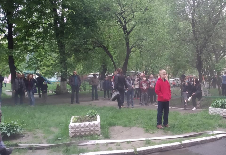 Як рівняни спостерігали за пожежею у баг…