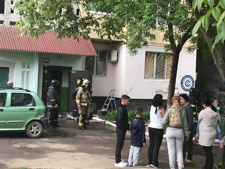 В Одессе женщина во время пожара в кварт…