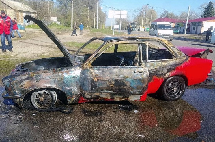 У Дніпрі під час руху згоріла автівка…