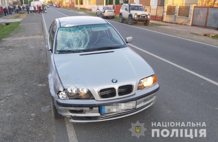 На Ужгородщині п’яний водій збив велосип…