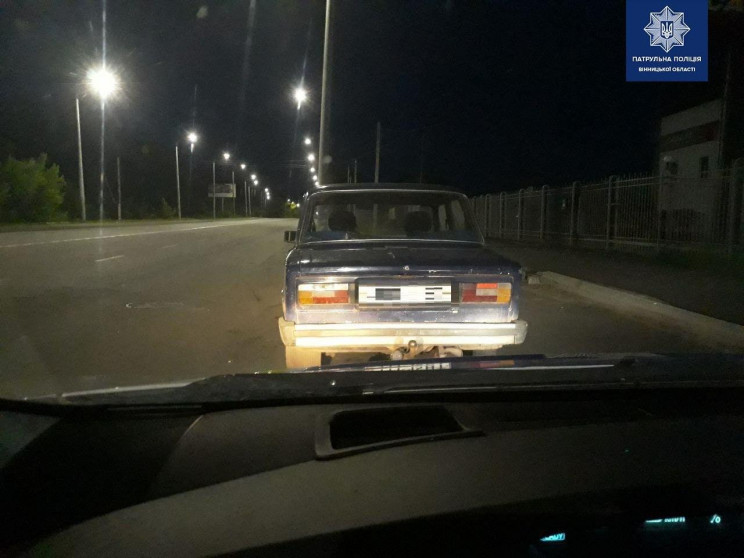 У Вінниці патрульні зупинили водія з під…