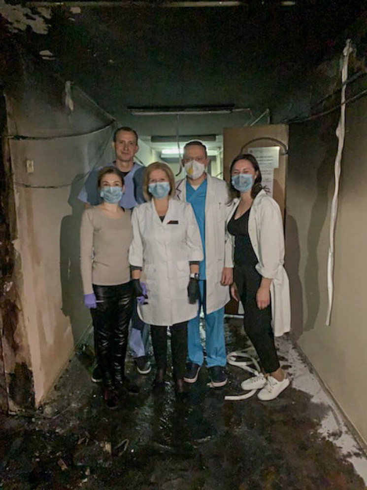 "Коронавірусну" лікарню в Києві підпалил…