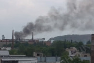 В Донецке начался пожар в районе мясоком…