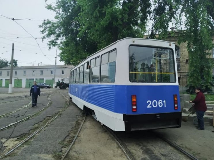 Як у Миколаєві старенькому трамваю дали…