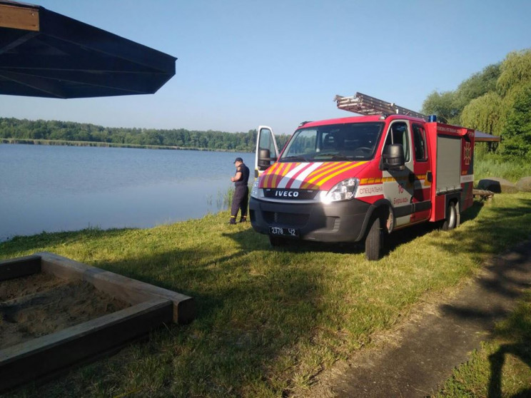 У центральному парку Бершаді з річки вит…