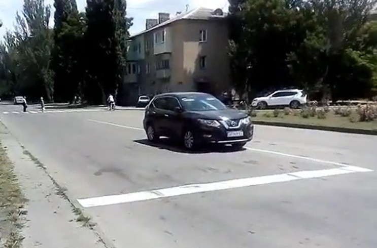 В Запорожской области водительница внедо…