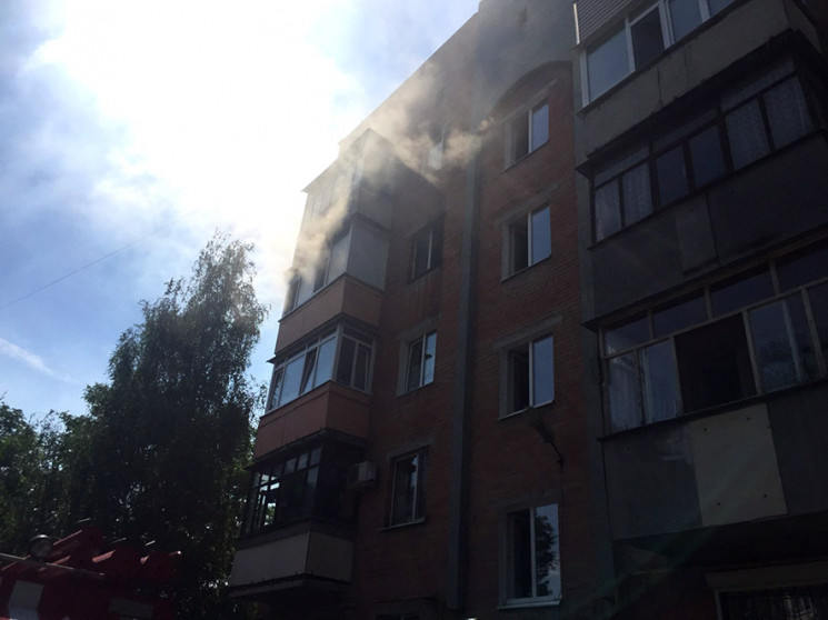 У Полтаві сталась пожежа в п'ятиповерхів…