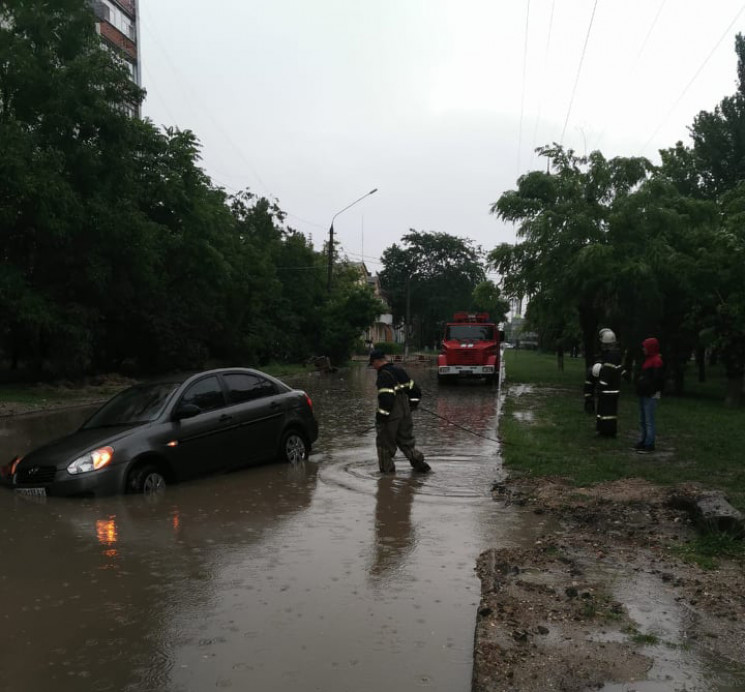 Как в Николаеве непогода наделала беды…