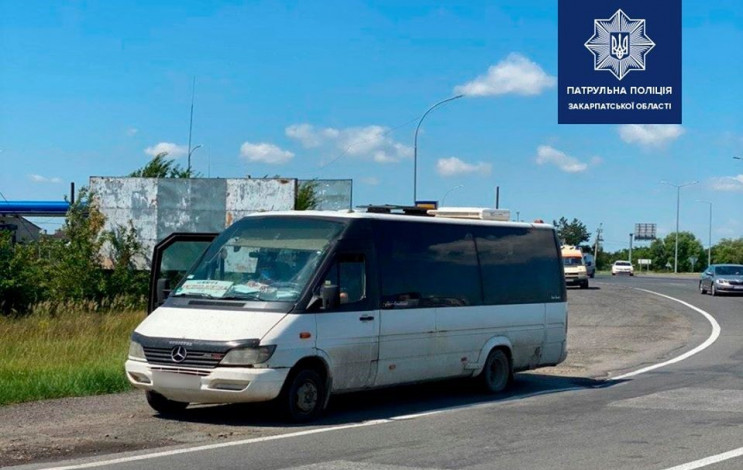 Біля Ужгорода патрульні склали протокол…