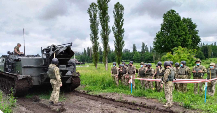 На Хмельнитчине военные инженеры провели…