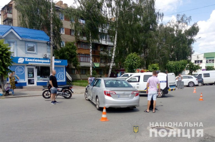 У Шепетівці не розминулися два мотоцикл…