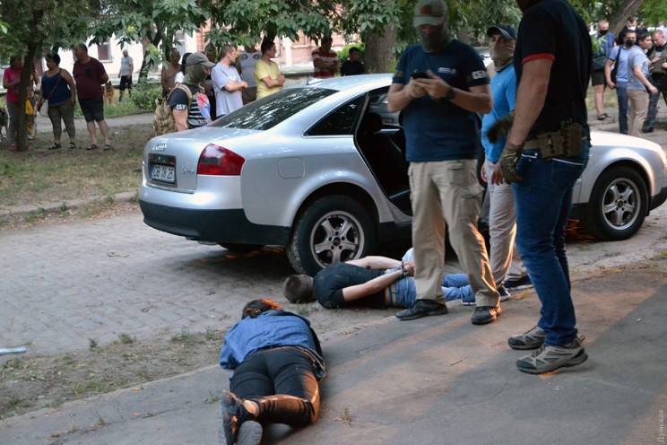 В Одессе задержали членов этнической гру…