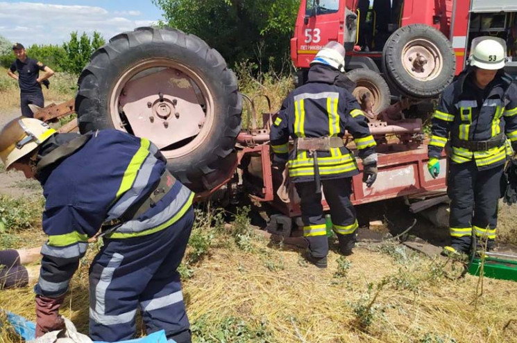 На Дніпропетровщині діти на тракторі не…