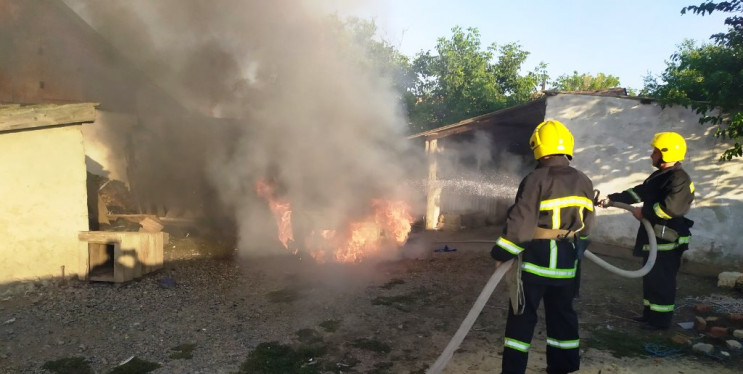 В Херсонской области дотла сгорела легко…