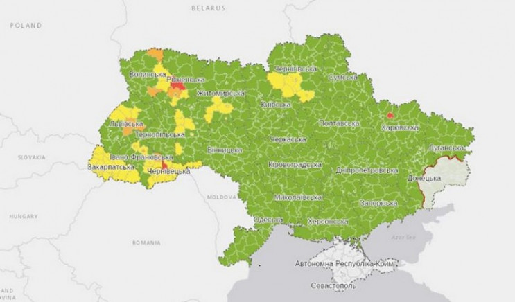 Карантин: Вінниччина перейшла з жовтої з…