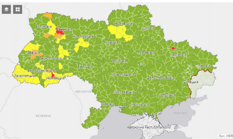 Бывшим "красным" облцентрам смягчили кар…