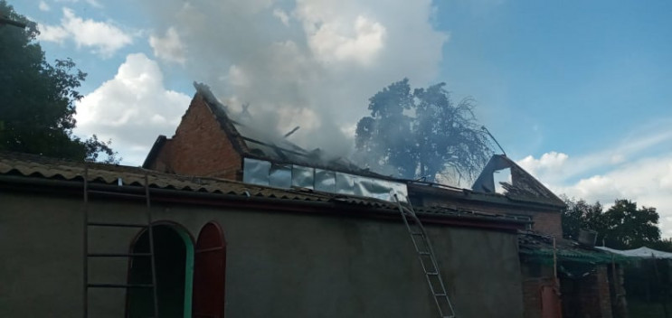 У Липовецькому районі сталась пожежа…
