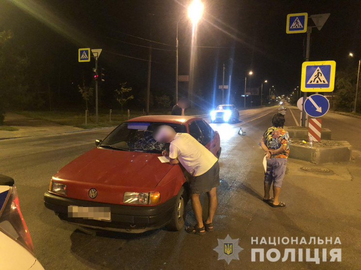 У Харкові біля "зебри" під колеса іномар…