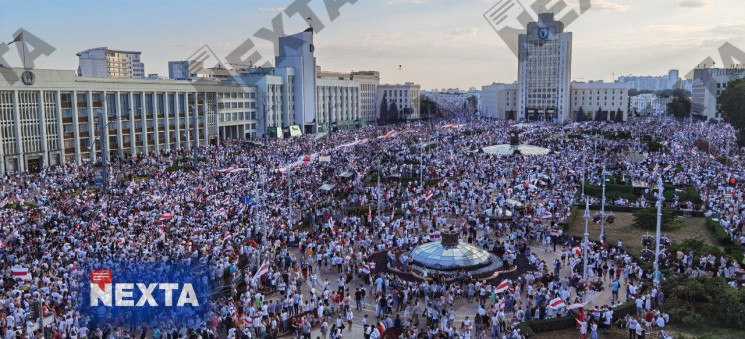 "Майдан" у Білорусі: Учора мітингувало п…