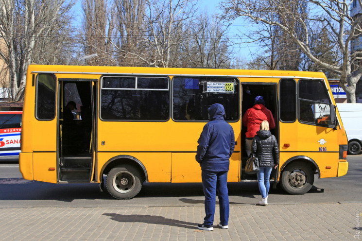 Частина громадського транспорту в Одесі…