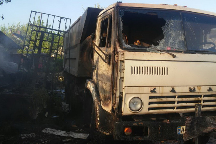 В Харькове на частной территории сгорели…