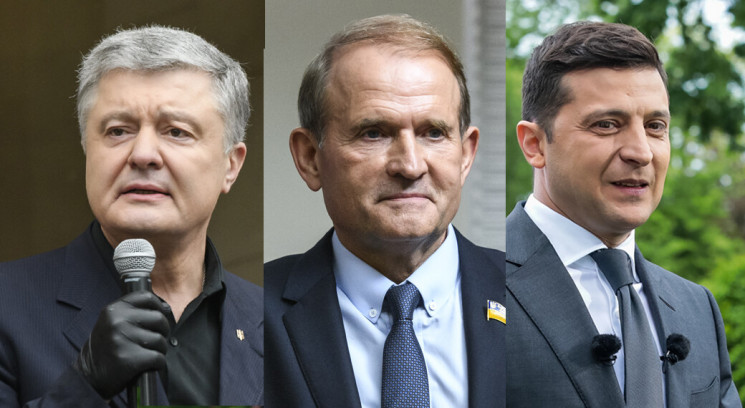 Як Порошенко, Зеленський і Медведчук под…