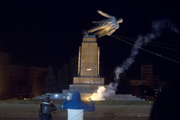 У Харкові – шоста річниця повалення пам’…