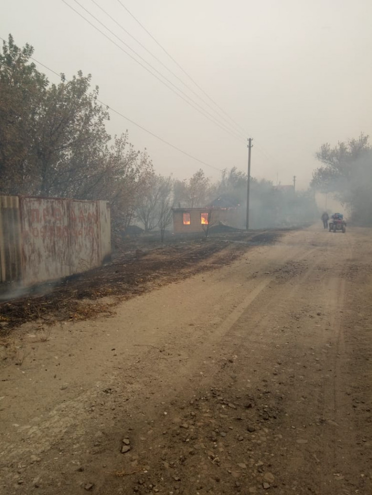 Луганщина у вогні: Пожежа швидко поширює…