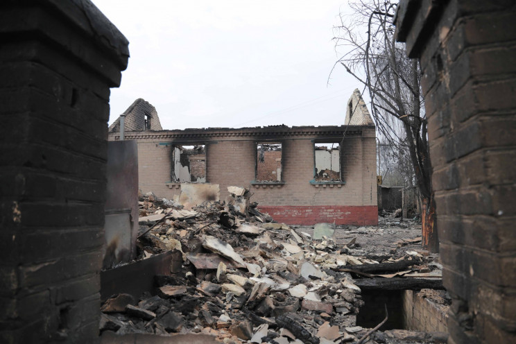 Помощь погорельцам на Луганщине: Куда от…