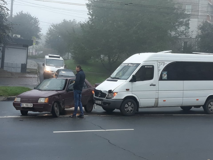 У Хмельницькому в ранкову годину пік ста…