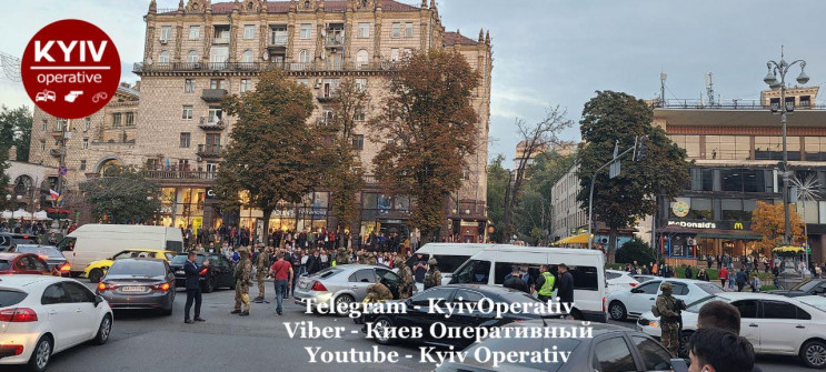 У Києві на Майдані відбулося затримання…