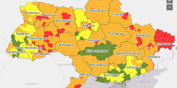 З понеділка вся Вінниччина стане "помара…