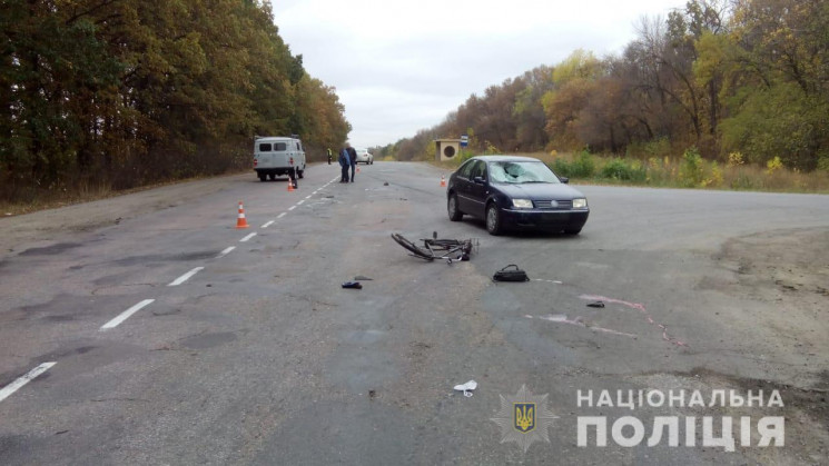 У Сумах Volkswagen збив велосипедиста. З…