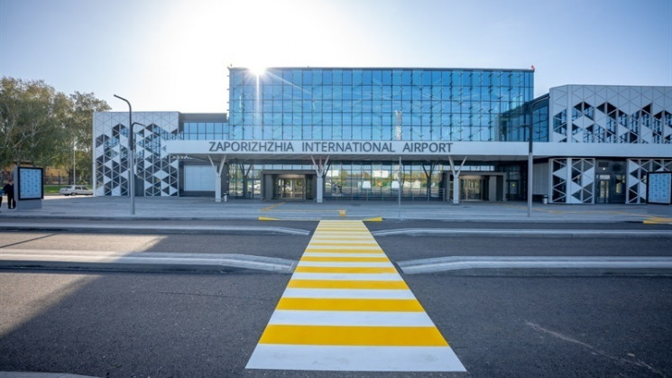 Новий термінал запорізького аеропорту по…