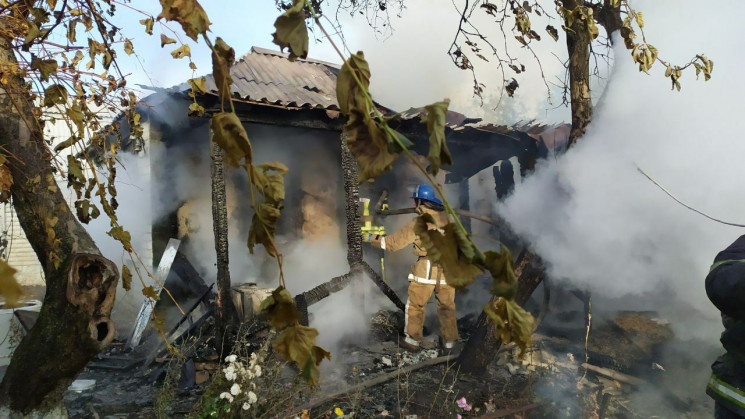 На Харківщині чотири години гасили палаю…