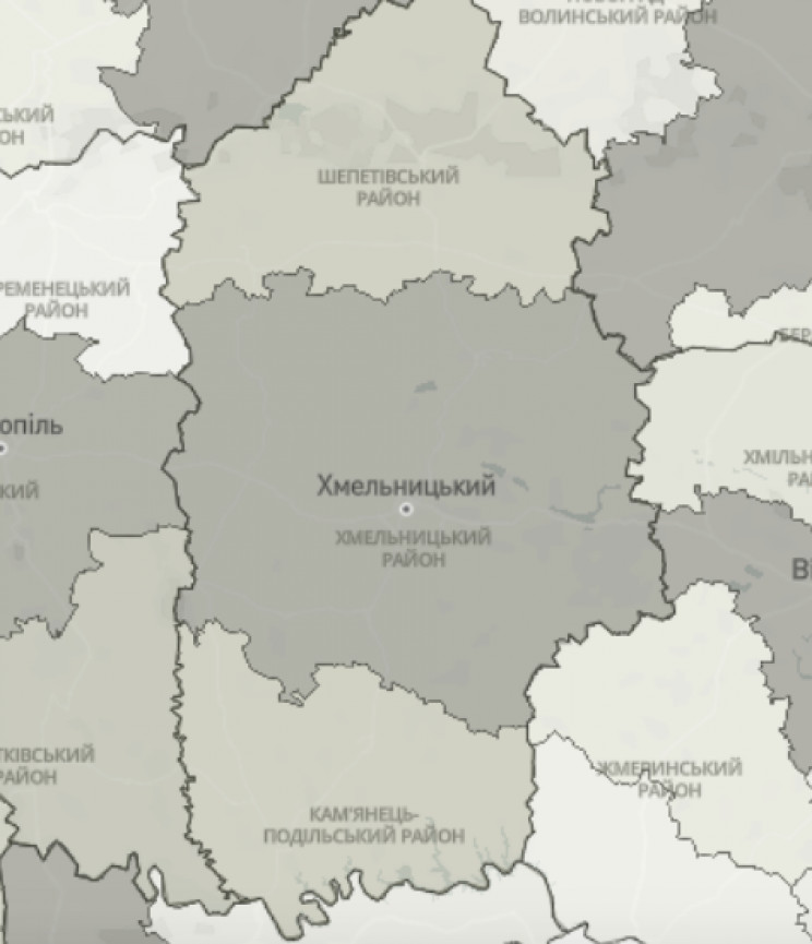 Місцеві вибори-2020: Виборча мапа Хмельн…