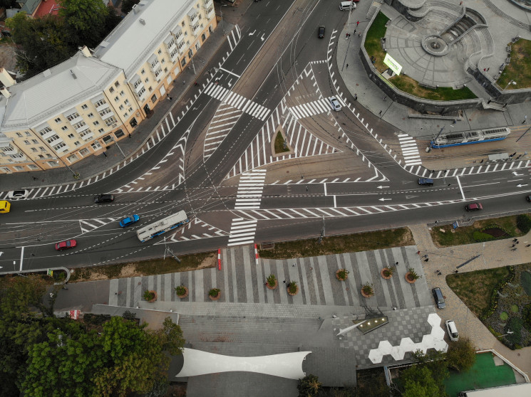 У Вінниці відкоригували схему руху на пл…