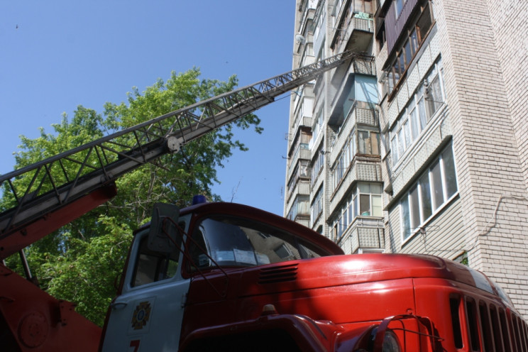 На запорожской Бабурке горела многоэтажк…