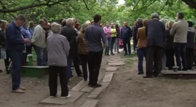 В Кропивницком жители Попова протестовал…