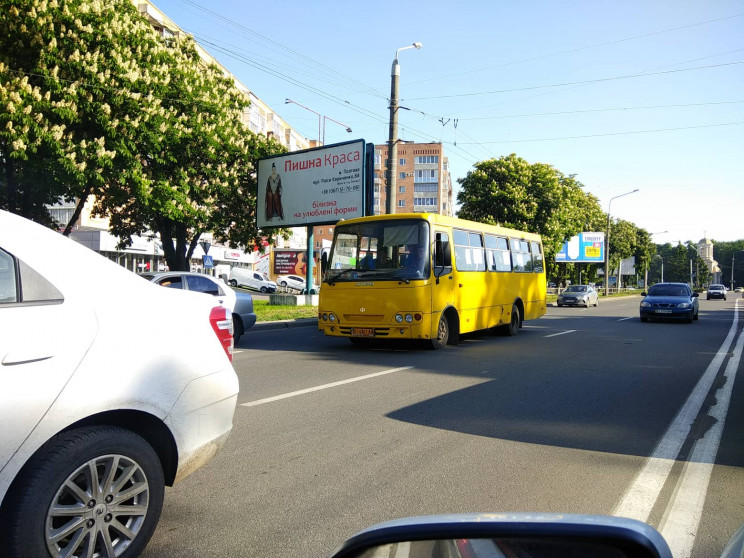 Полтава с маршрутками: Частные перевозчи…