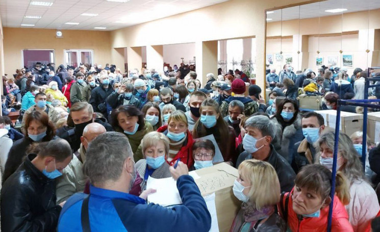 За нарушения на выборах в Черкасской обл…