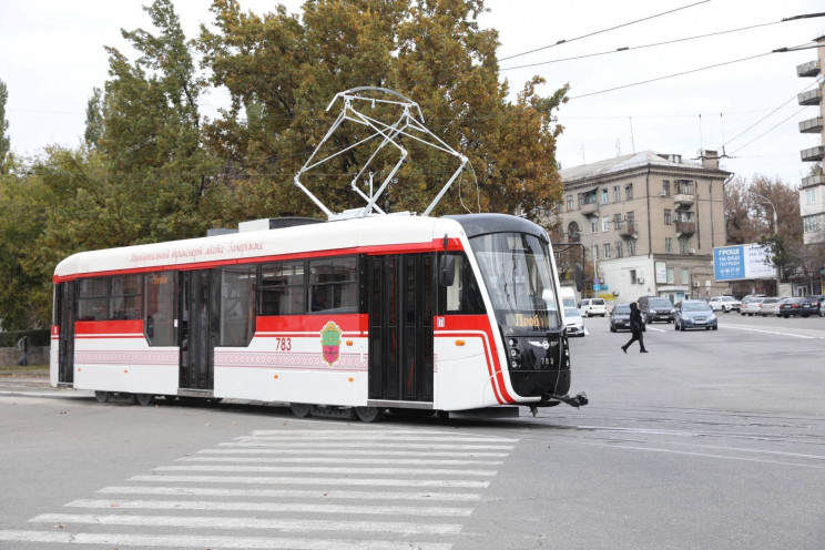 В Запорожье выйдет на линию новый трамва…