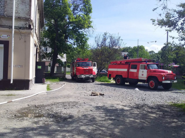 На Полтавщині у Кременчуці горів офіс по…