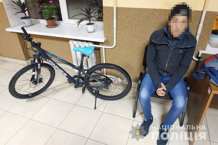 У Хмельницькому копи піймали велозлодія…