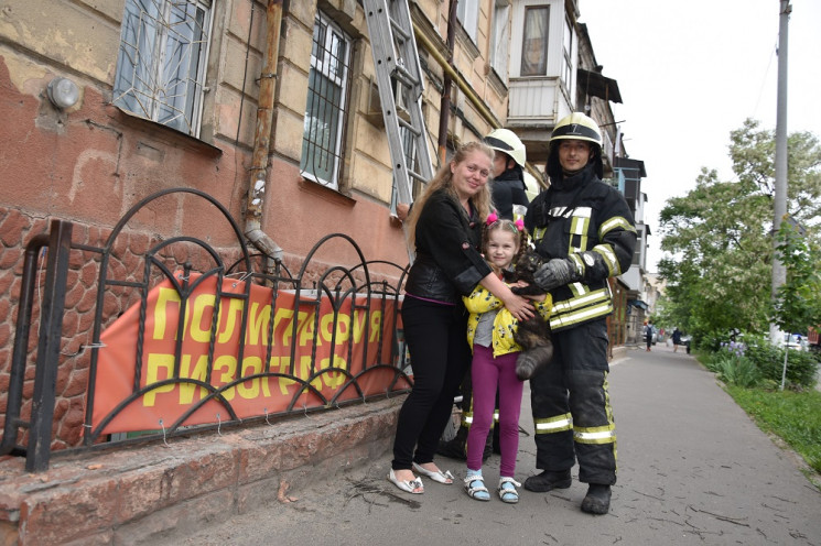 Одеські рятувальники звільнили з пастки…