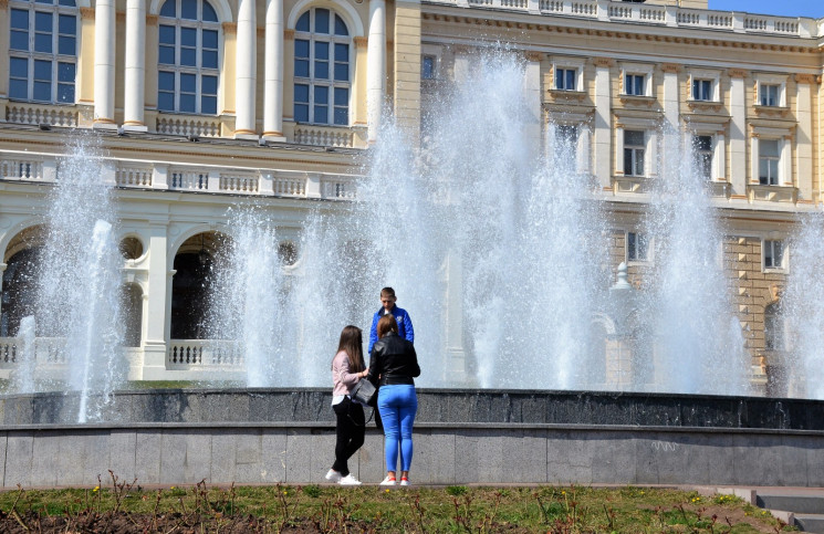 В Одесі запустили 20 фонтанів…