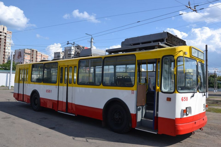 Один з тролейбусних маршрутів в Одесі по…