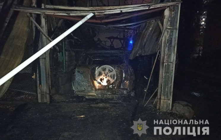 В Одесі чоловік спалив "Toyota" колишньо…