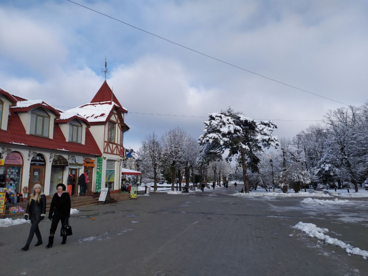 Як у Трускавці триває казкова зима (ФОТО…