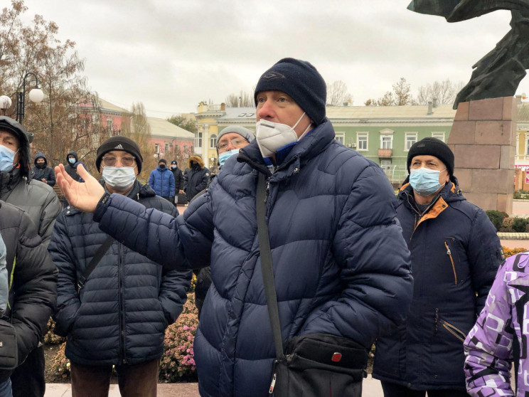 В Бердянске предприниматели митинговали…